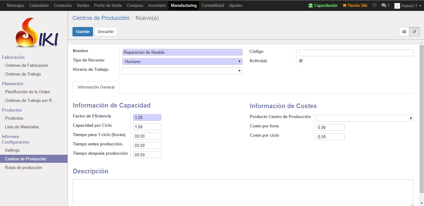 Sistema para negocios de madera, soporte administrativo y contable , gerencia de empresas