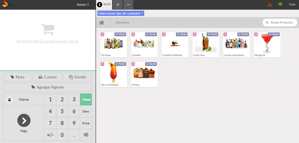 Software para Discotecas, sistema administrativo y contable ERP